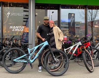 Happy MTB customer