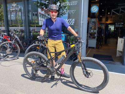 Happy MTB customer