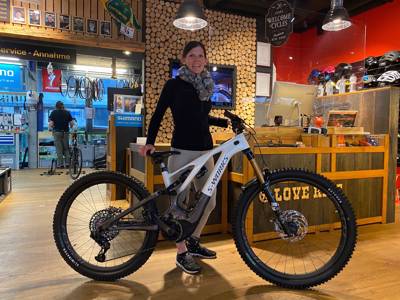 Happy E-Bike customer
