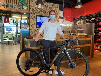 Happy E-Bike customer
