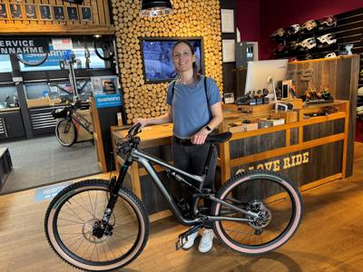 Happy MTB customer
