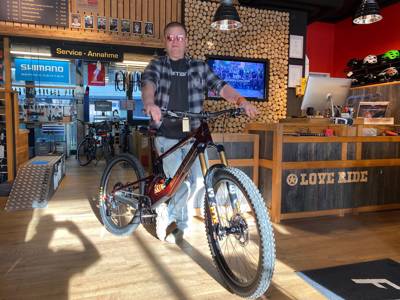 Happy MTB customer