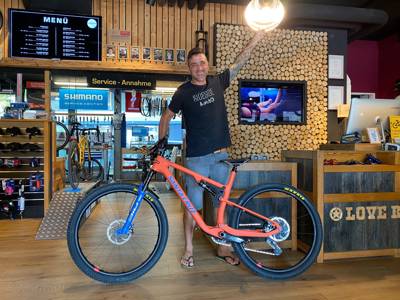 Happy MTB customer