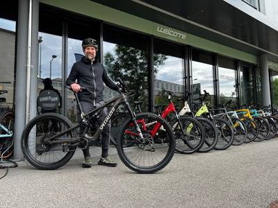 Happy E-Bike customer