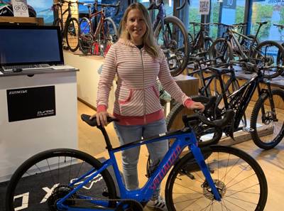 Happy E-Bike customer