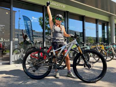 Happy MTB customer