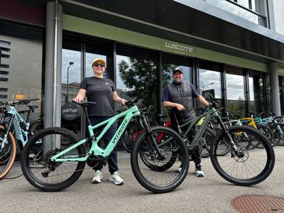 Happy E-Bike customer