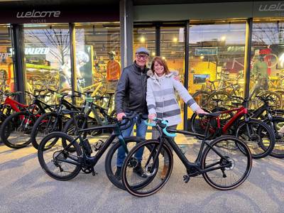 Happy E-Bike customer