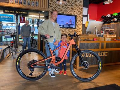 Happy MTB customer
