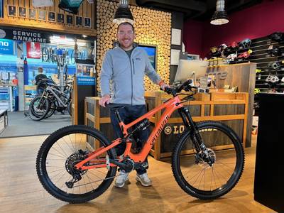 Happy E-Bike customer