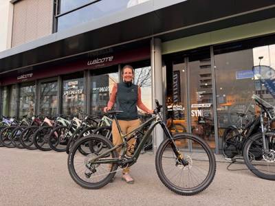 Happy E-Bike customer