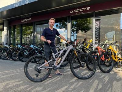Happy MTB customer