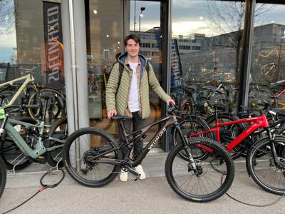 Happy MTB customer