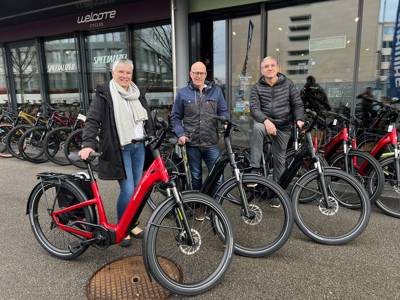 Happy E-Bike customer